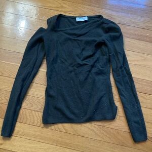 Bailey 44 dark green Long Sleeve Top